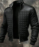 Leather Jacket Biker jacket in 100%finishing reliable product